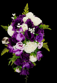 Artificial Floral Bridal Bouquet - "Bella"