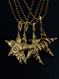 Image 3 of Gold Lakota Star Necklace