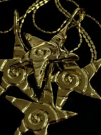 Image 1 of Gold Lakota Star Necklace