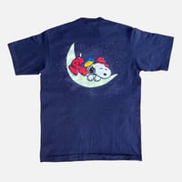 Image 2 of GLOW IN THE DARK "SLEEPING SNOOPY"  (90s/L)