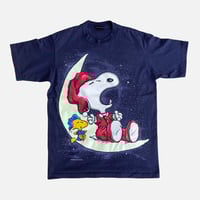 Image 1 of GLOW IN THE DARK "SLEEPING SNOOPY"  (90s/L)