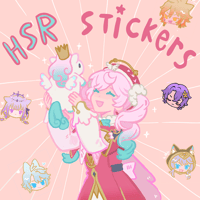 Image 1 of HSR stickersssss 🔆