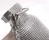 Image 6 of Perla Diamond Tumbler 17oz, 25oz, 32oz | 24K Rose Gold