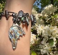 Image 5 of Abalone Angel Wing Bracelet 