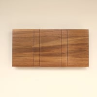 Image 3 of Wood coat rack, 2 pegs. 