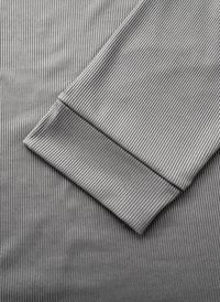 Image 4 of Light Grey Short Sleeve Rib Set