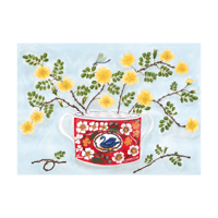 Image 1 of Canary Rose - Greeting Card