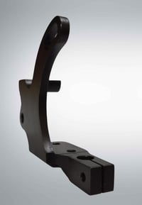 Image 3 of Lefty's CNC'd black oxide frame and armature bar 