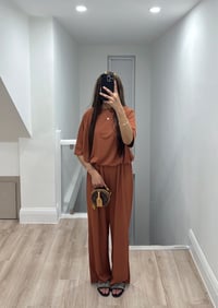 Image 2 of Terracotta Short Sleeve Rib Set
