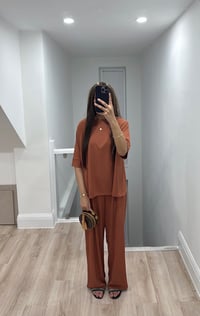 Image 1 of Terracotta Short Sleeve Rib Set