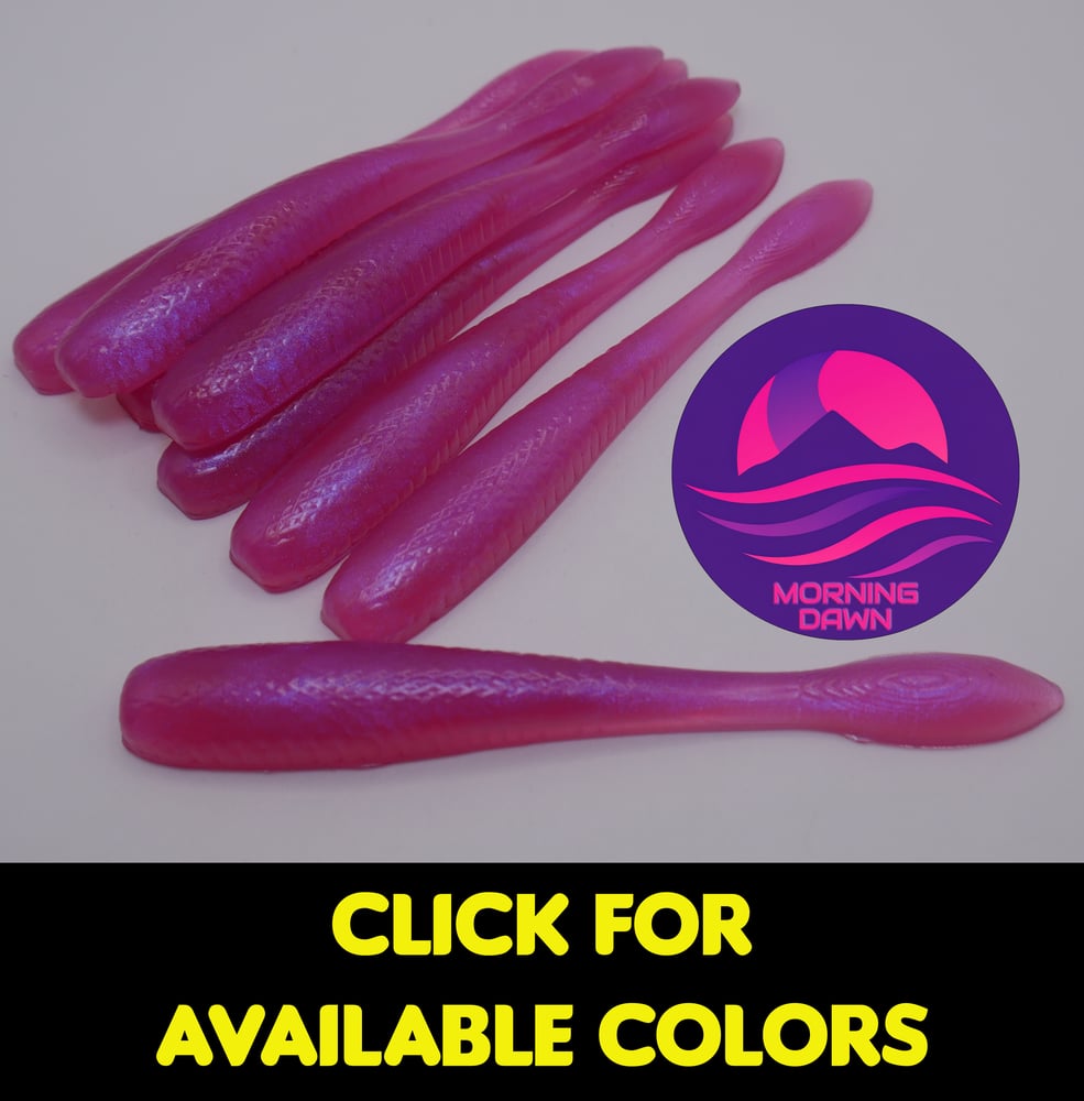 Image of 3.6" Flat Worm (8 Pack)