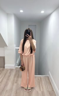 Image 2 of Light Pink Short Sleeve Rib Set