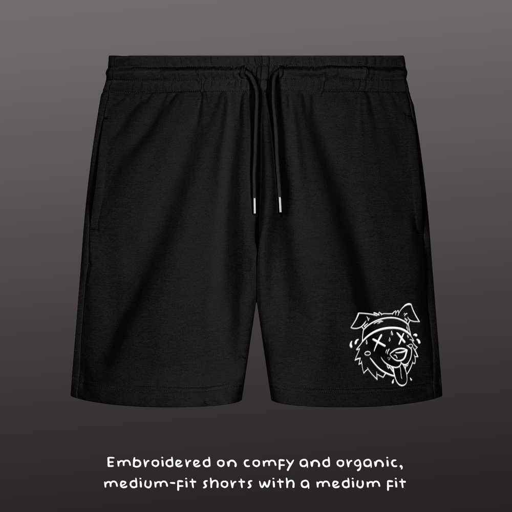 Image of 'Dead Dog GymClub' shorts w/ embroidered logo