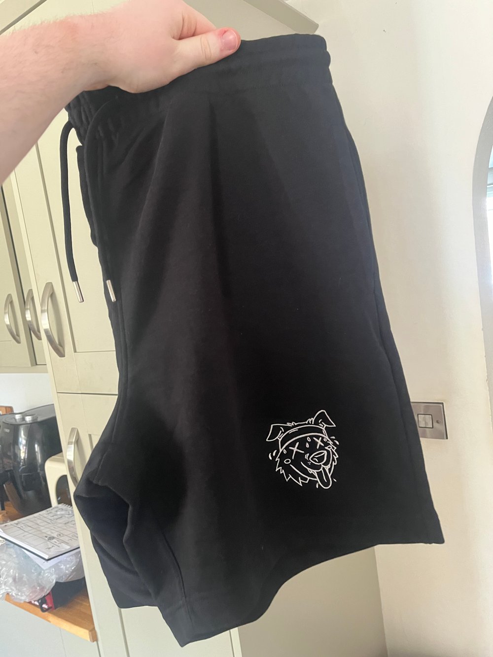 Image of 'Dead Dog GymClub' shorts w/ embroidered logo