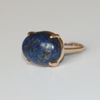 Image 2 of Lapis Dome Ring