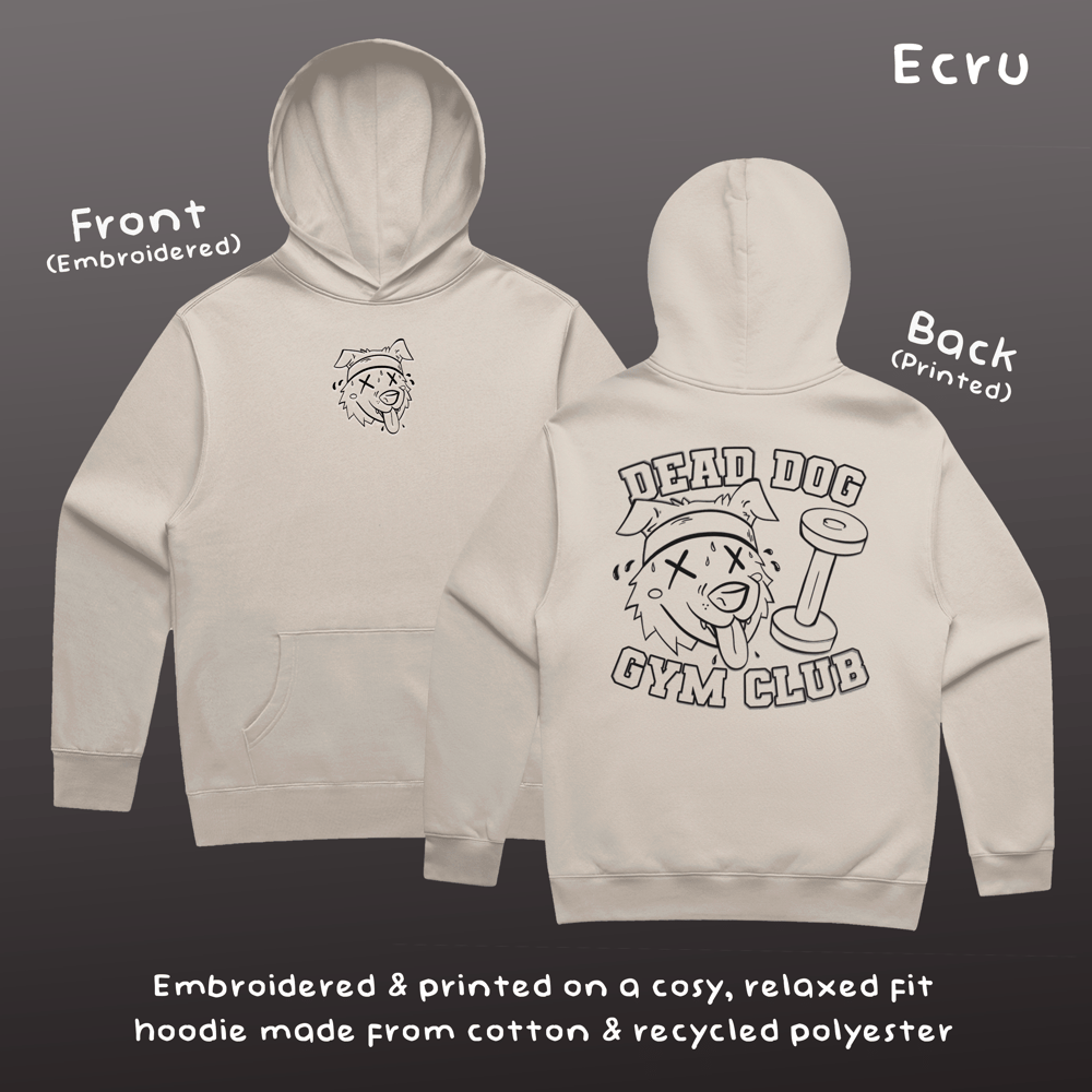 Image of 'Dead Dog Gym Club' Hoodie
