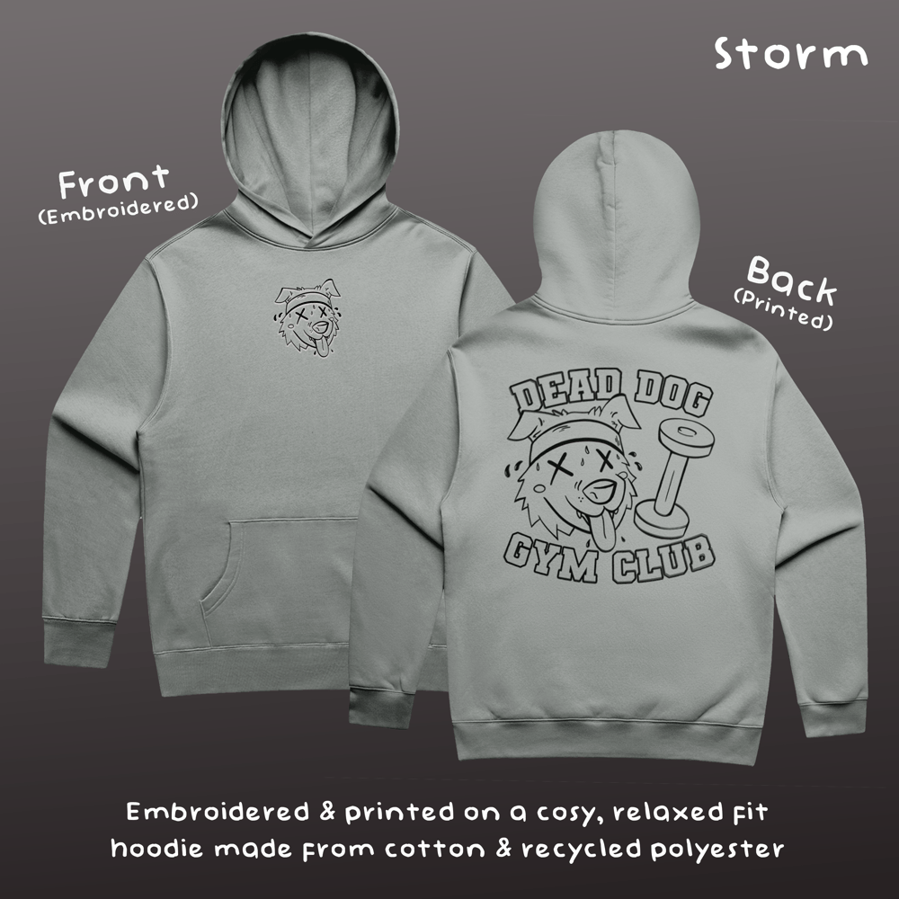 Image of 'Dead Dog Gym Club' Hoodie