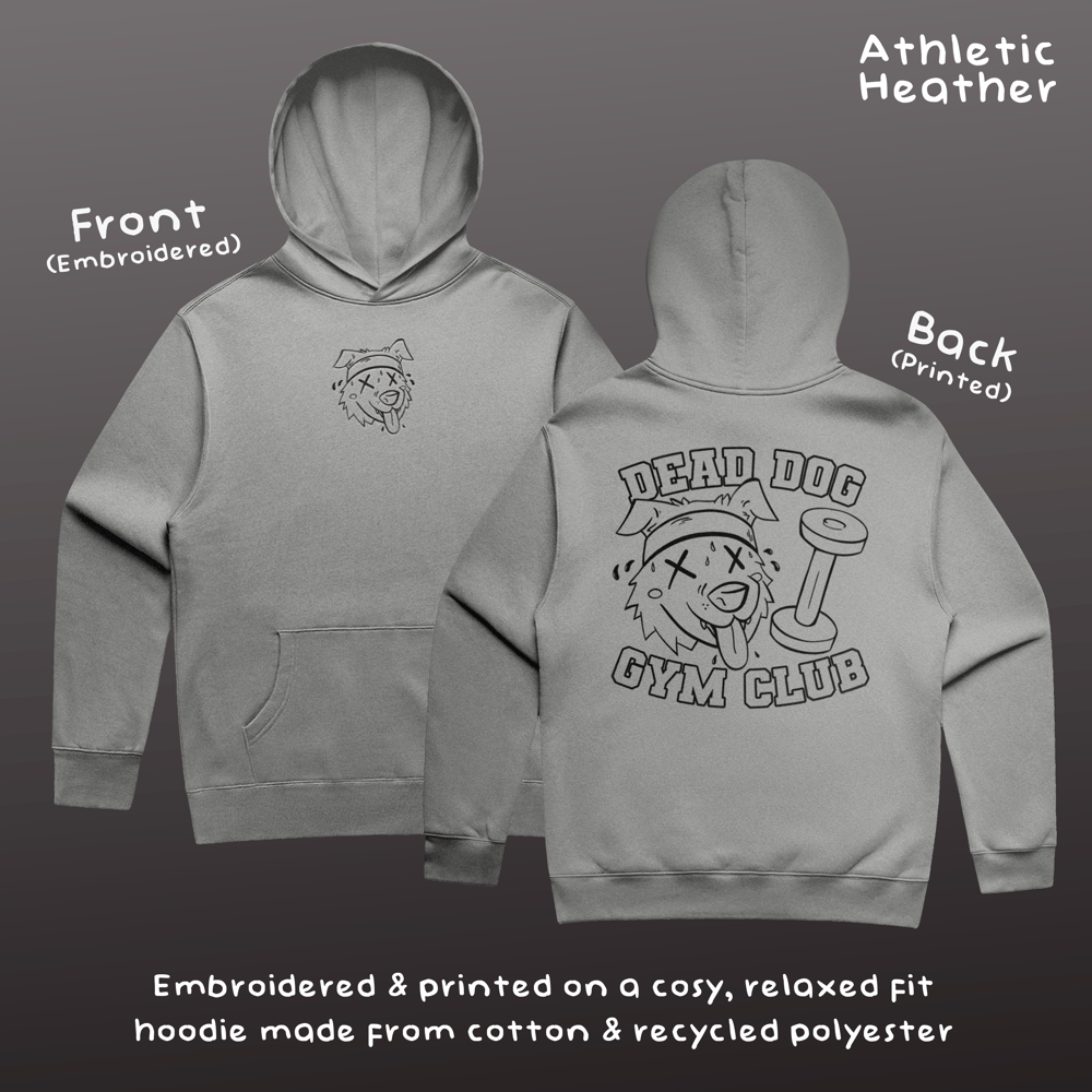 Image of 'Dead Dog Gym Club' Hoodie