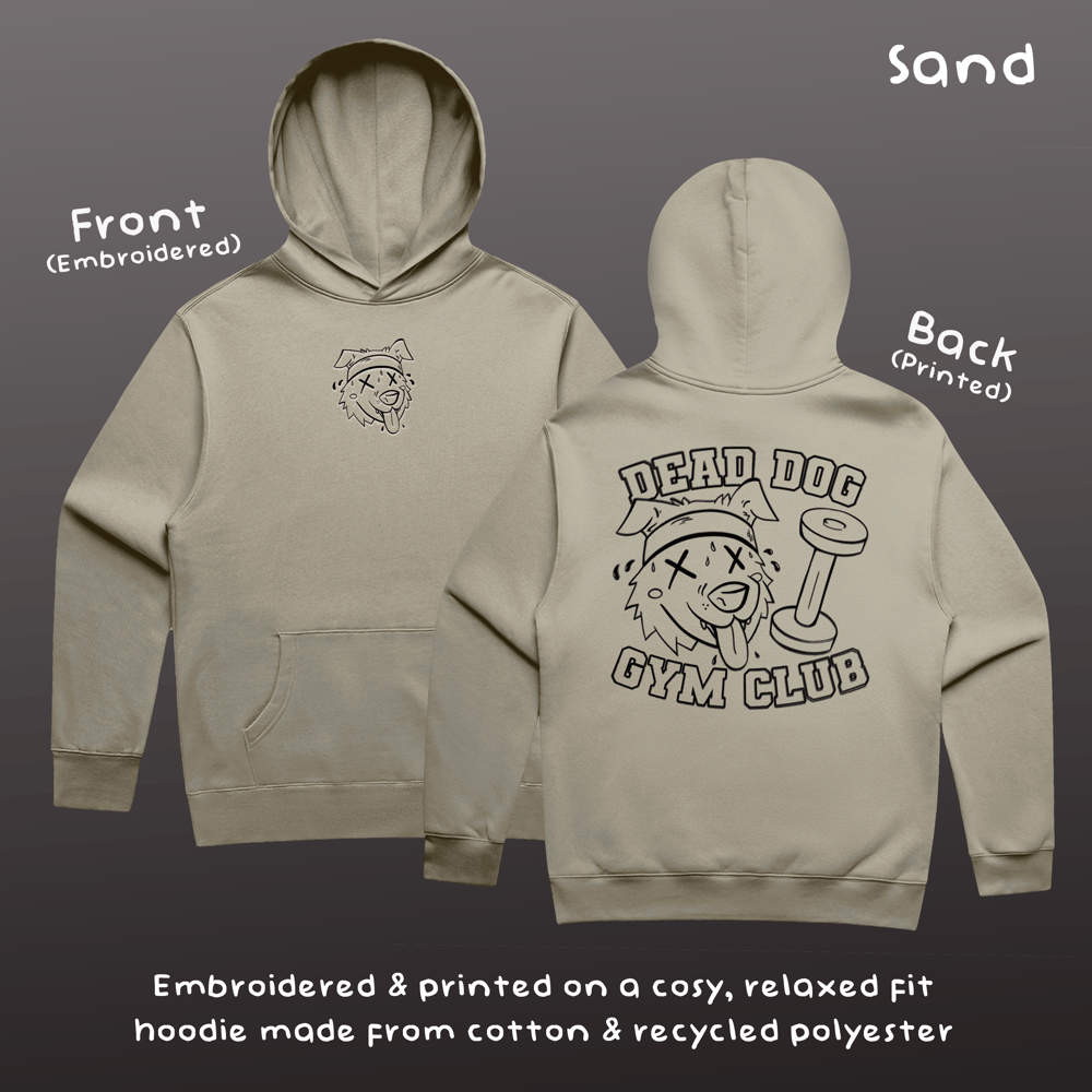 Image of 'Dead Dog Gym Club' Hoodie