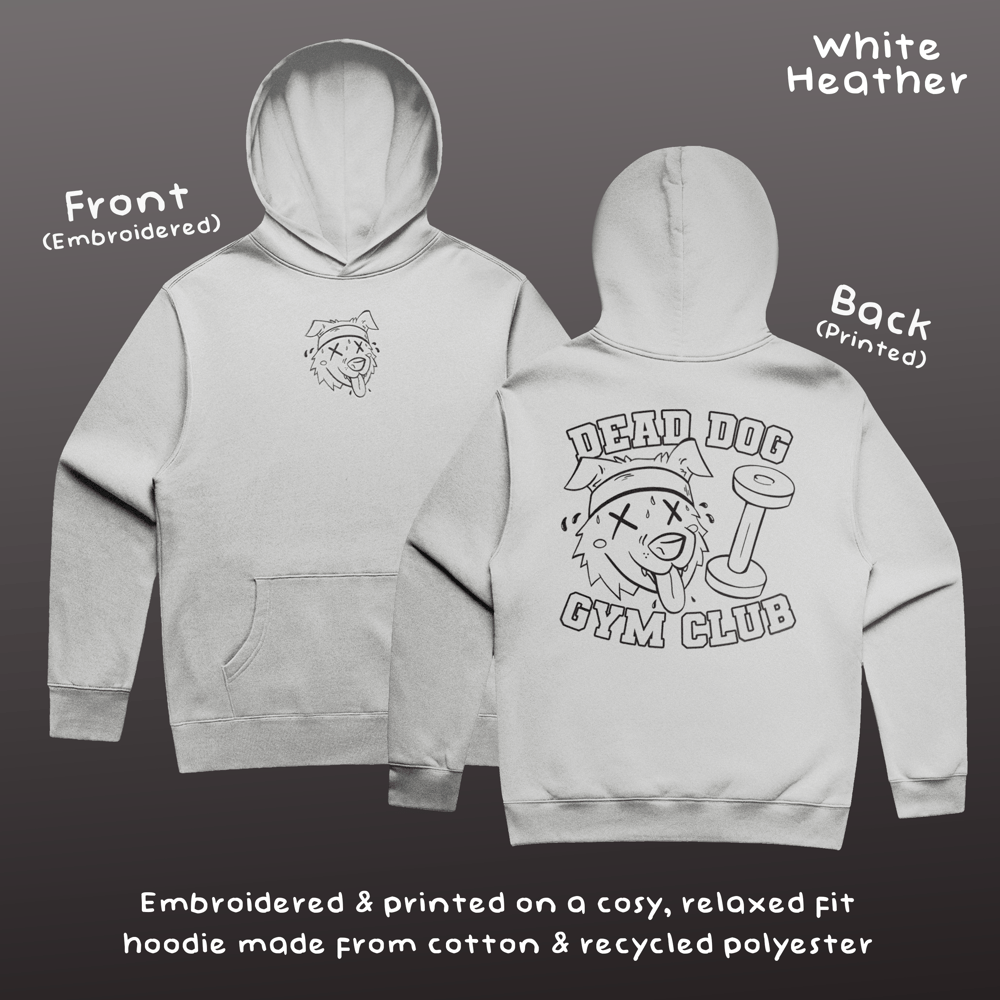 Image of 'Dead Dog Gym Club' Hoodie