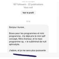 Image 8 of MINI PROGRAMME: AFFIRMATIONS FILTRE D'AMOUR + 1 SUBLIMINAL.