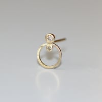 Image 7 of Mini Circle Stud Earring