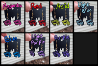 Image 2 of Shrimp / Fried Shrimp / Worm Earrings (multiple)