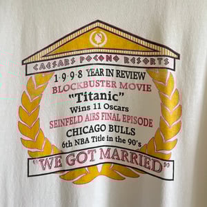 Image of Caesars Pocono Resort 'Year in Review' T-Shirt