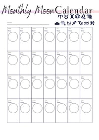 Image 3 of Moon Planner 