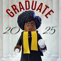 Image 2 of Brick Graduate - Customizable