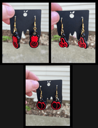 Image 1 of Pineapple / Banana / Peach Earrings (multiple)