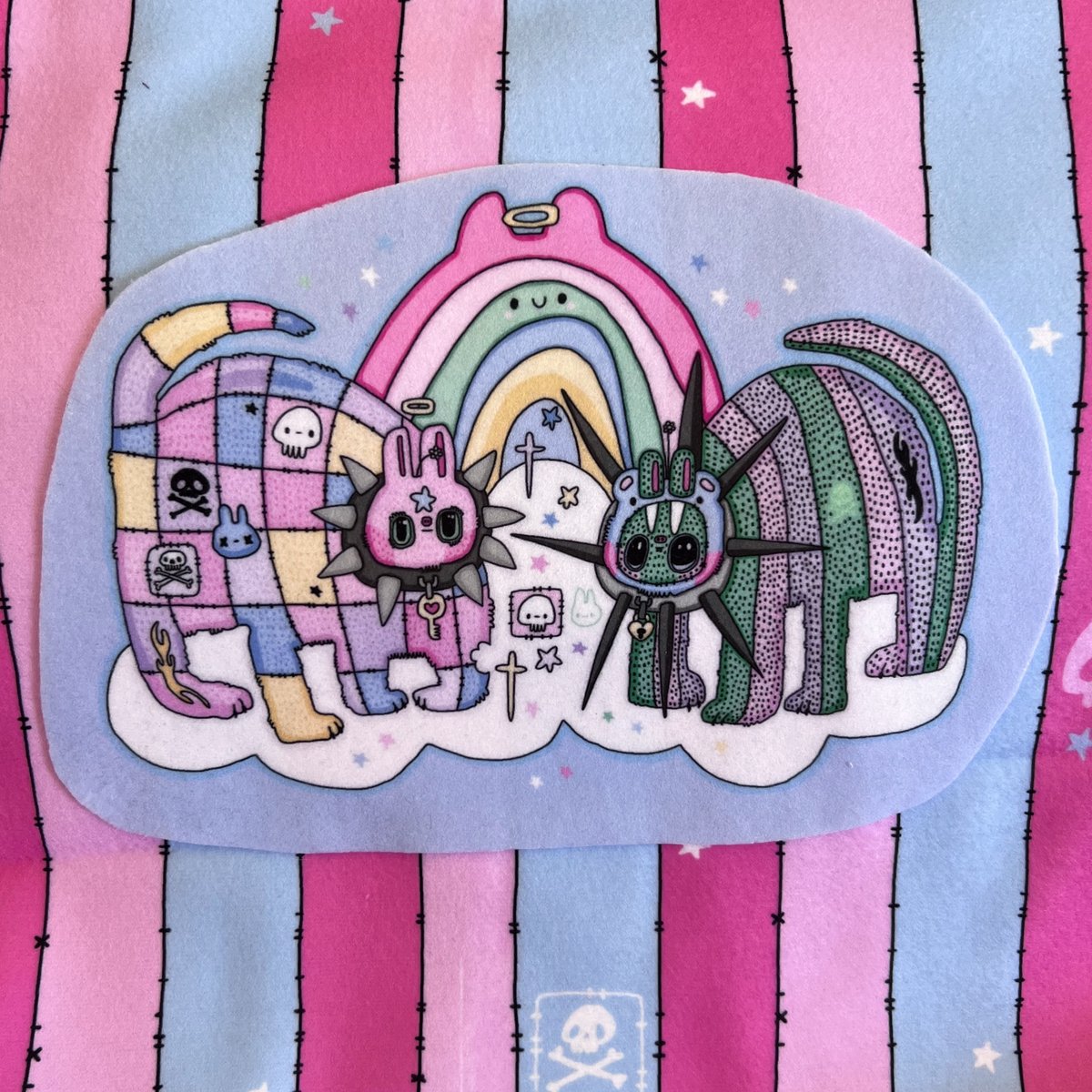 Image of Spikey Girlfriends Patch