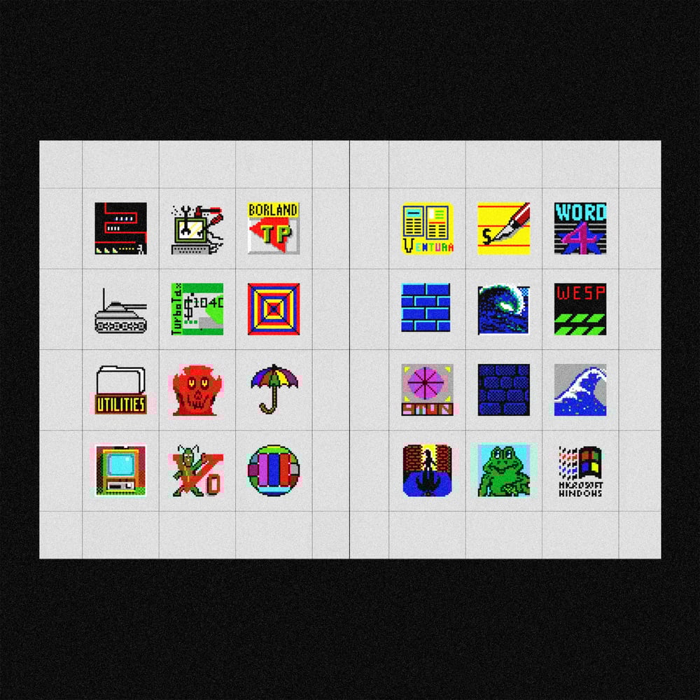Image of [MASALA NOIR®] 16-BIT ICONS (1990–1996)