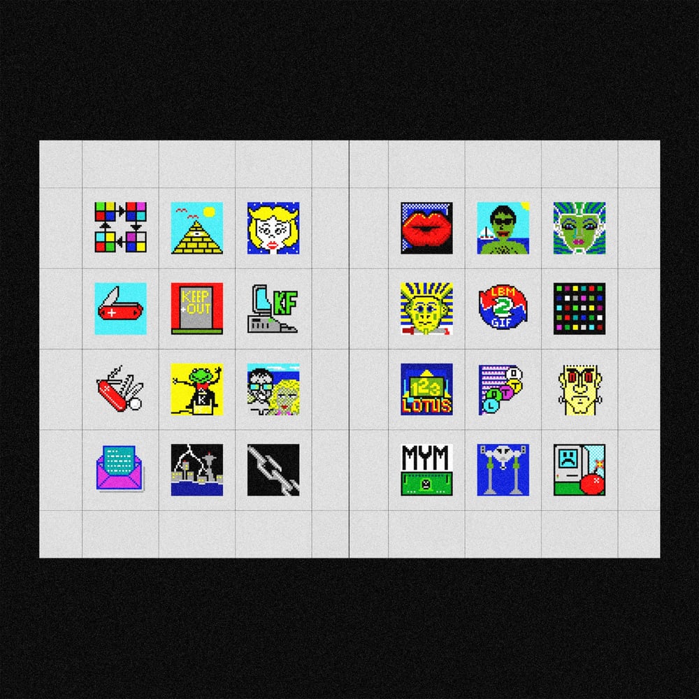 Image of [MASALA NOIR®] 16-BIT ICONS (1990–1996)