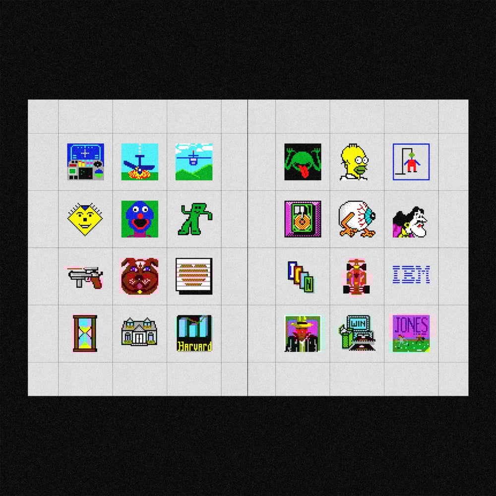 Image of [MASALA NOIR®] 16-BIT ICONS (1990–1996)