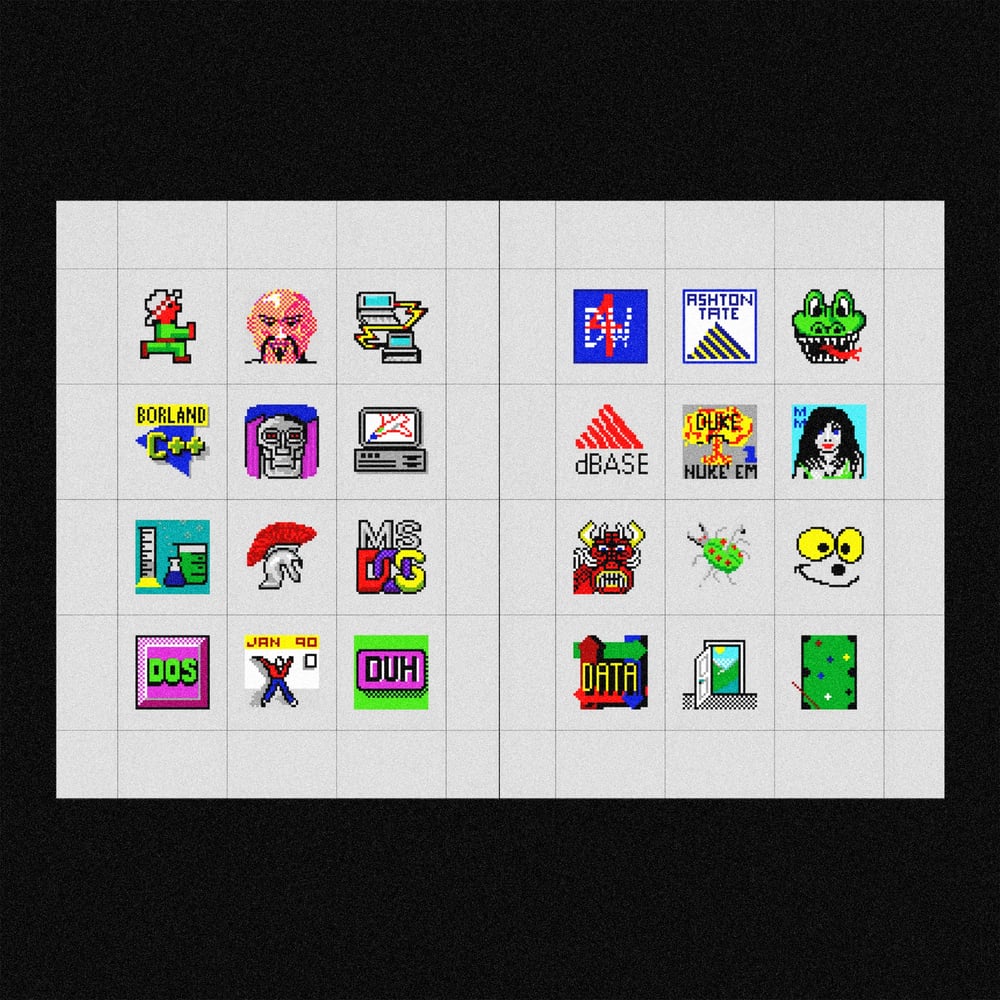 Image of [MASALA NOIR®] 16-BIT ICONS (1990–1996)