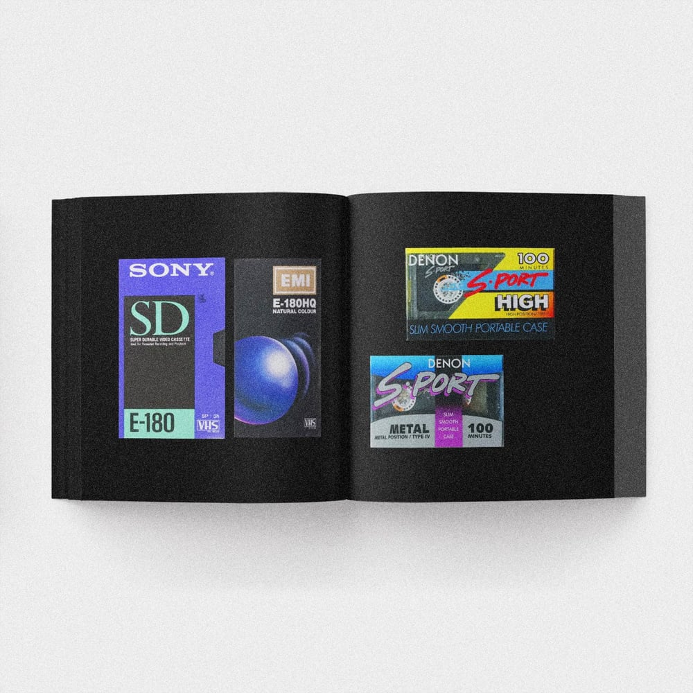 Image of [MASALA NOIR®] BLANK TAPES (1970–2000)