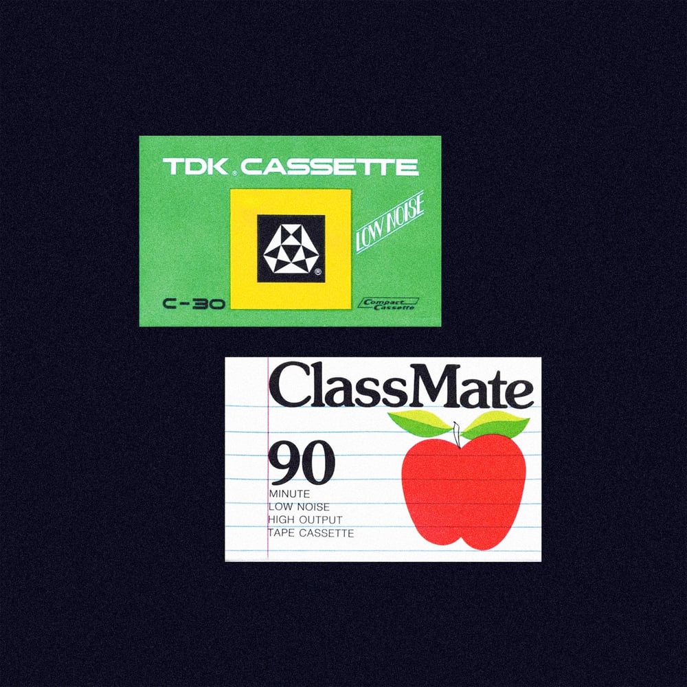 Image of [MASALA NOIR®] BLANK TAPES (1970–2000)