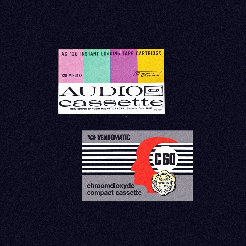 Image of [MASALA NOIR®] BLANK TAPES (1970–2000)