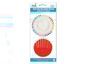 Image of Pearlized Headpins/Sewing Needles Value-Pack