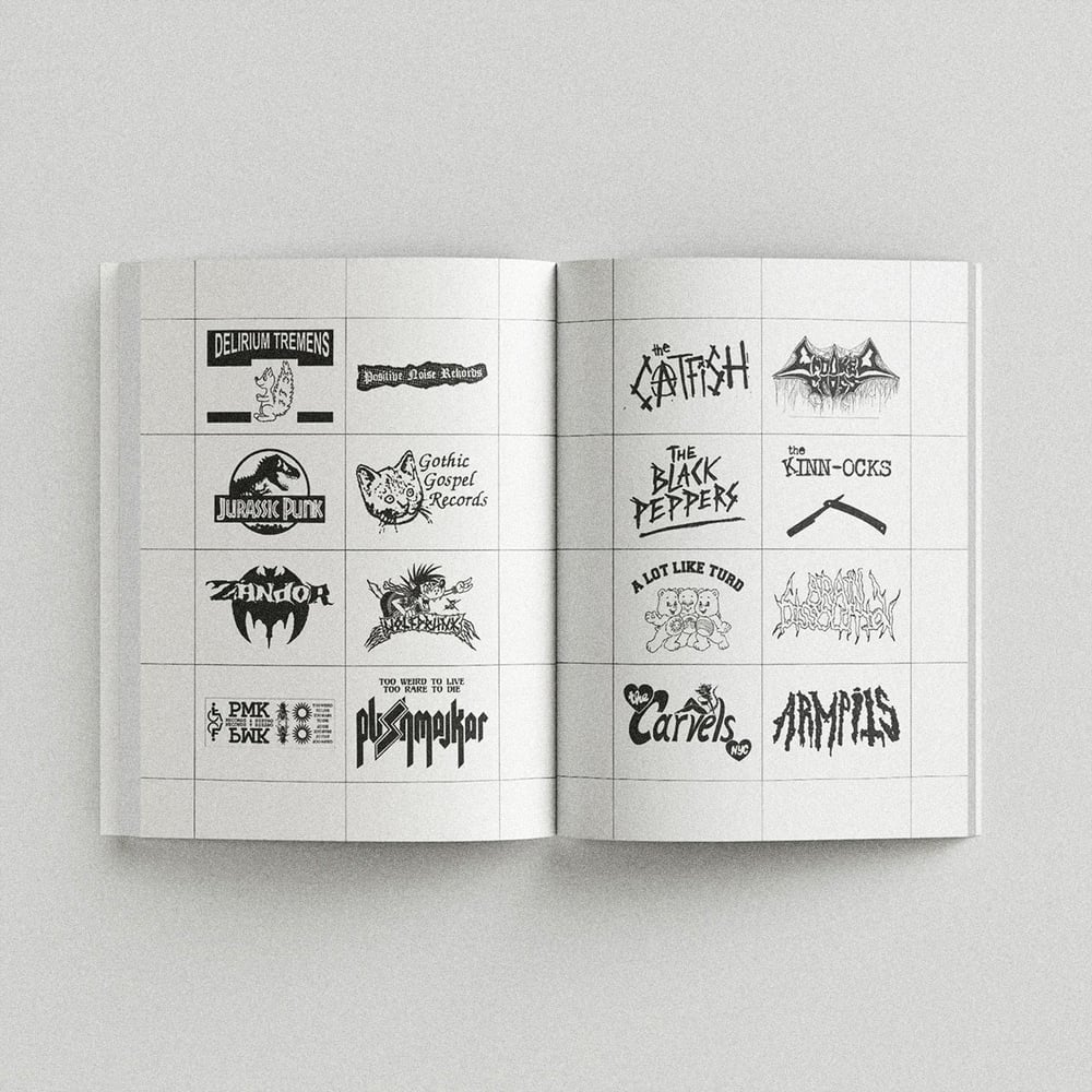 Image of [MASALA NOIR®] PUNK LOGOS (1970–2020)