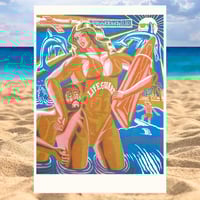 Image 1 of MALIBU Riso Print