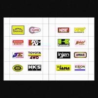 Image 7 of [MASALA NOIR®] RACING LOGOS & STICKERS (1980–1990)