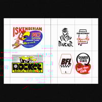 Image 4 of [MASALA NOIR®] RACING LOGOS & STICKERS (1980–1990)