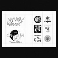 Image 2 of [MASALA NOIR®] RAVE LOGOS (1988–2000)