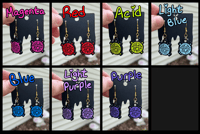 Image 4 of Disco Ball / Floppy Disk / Dice Earrings (multiple)