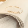 Bracelet mot (personnalisable)