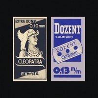 Image 5 of [MASALA NOIR®] RAZOR BLADES (1930–2000)