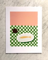 Image 2 of New Year Fish (pink and green)