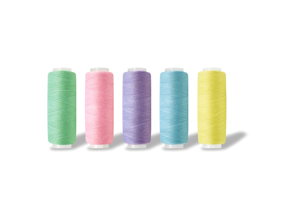 Image of Polyester Sewing Thread - Pastels Assortment